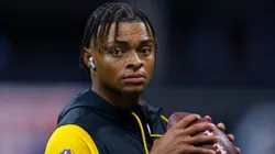 Justin Fields during his stint in the Pittsburgh Steelers