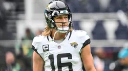 Trevor Lawrence with the Jacksonville Jaguars in 2024