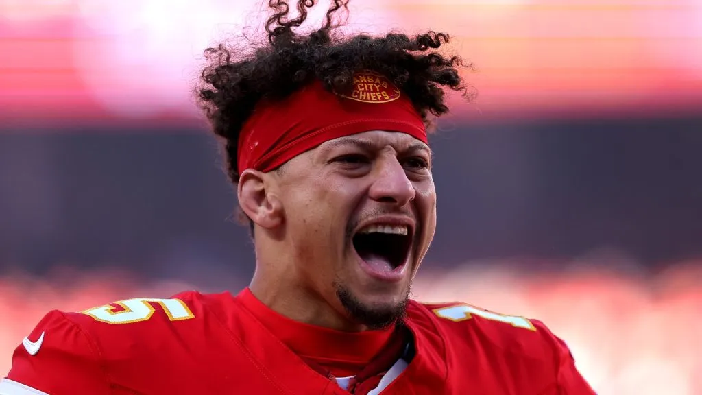 Patrick Mahomes of the Kansas City Chiefs