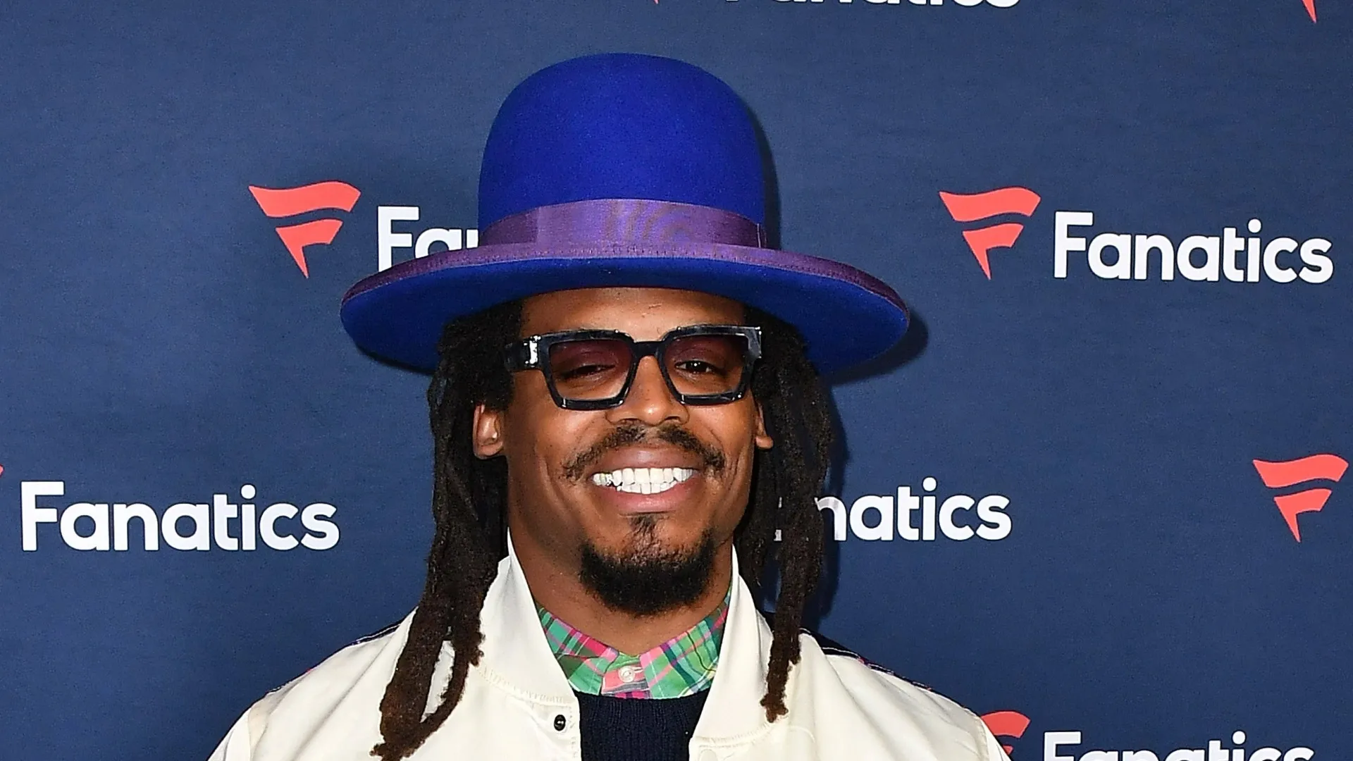 Cam Newton attends Michael Rubin's Fanatics Super Bowl party