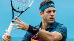 Fever-Tree Championships 2019 Juan Martin Del Potro in action against Denis Shapovalov