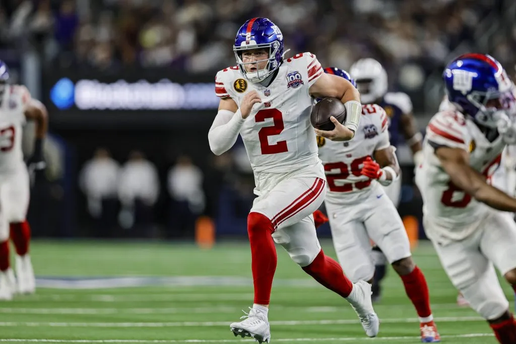 New York Giants quarterback Drew Lock
