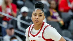 JuJu Watkins #12 of the USC Trojans
