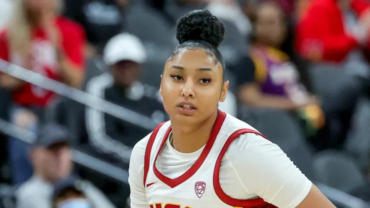 JuJu Watkins #12 of the USC Trojans