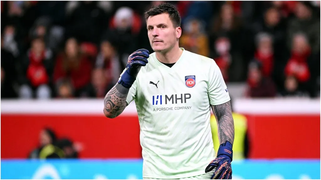 Kevin Müller of Heidenheim – IMAGO / Uwe Kraft