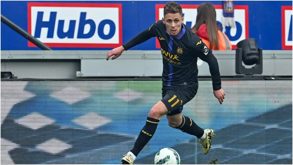 Thorgan Hazard of Anderlecht – IMAGO / Isosport