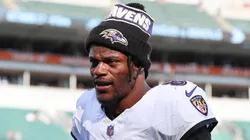 Lamar Jackson, quarterback of the Baltimore Ravens