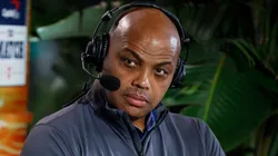 Commentator Charles Barkley look on during Capital One's The Match IX.