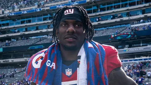 Malik Nabers, wide receiver of the New York Giants