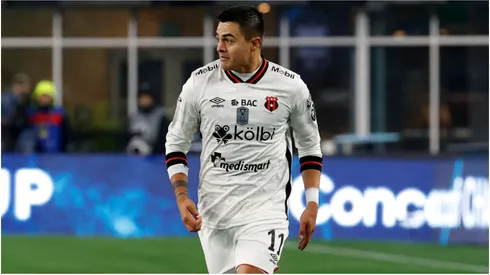 Alajuelense left wing Diego Campos