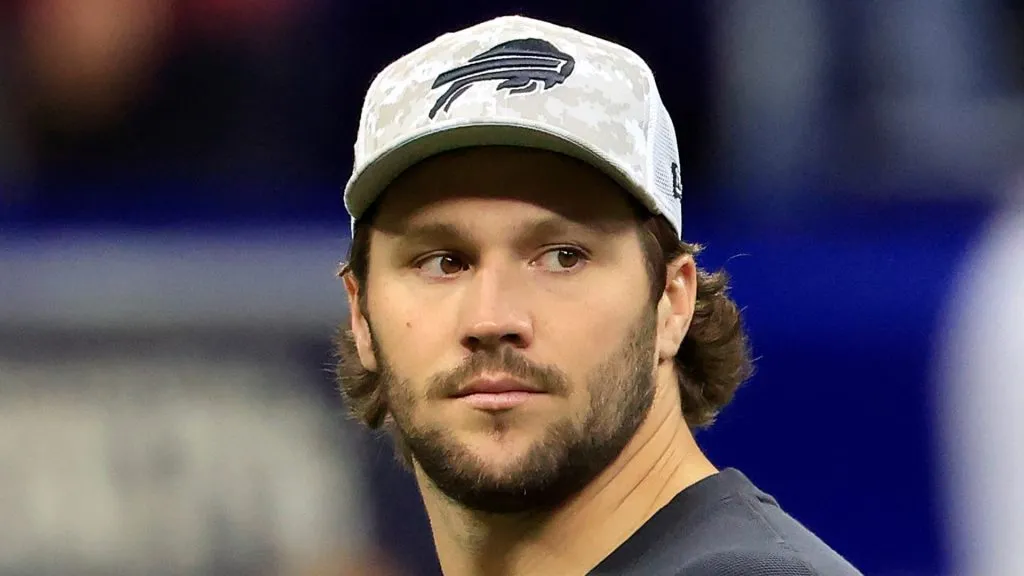 Josh Allen #17 of the Buffalo Bills