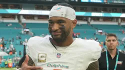 Tua Tagovailoa, quarterback of the Miami Dolphins