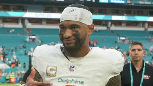 Tua Tagovailoa, quarterback of the Miami Dolphins