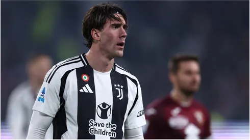 Dusan Vlahovic of Juventus