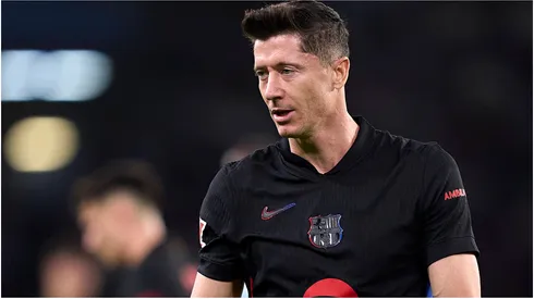 Robert Lewandowski of FC Barcelona
