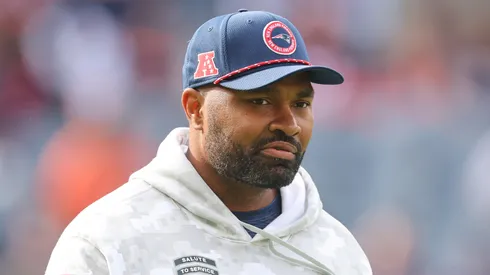 Jerod Mayo, head coach of the New England Patriots