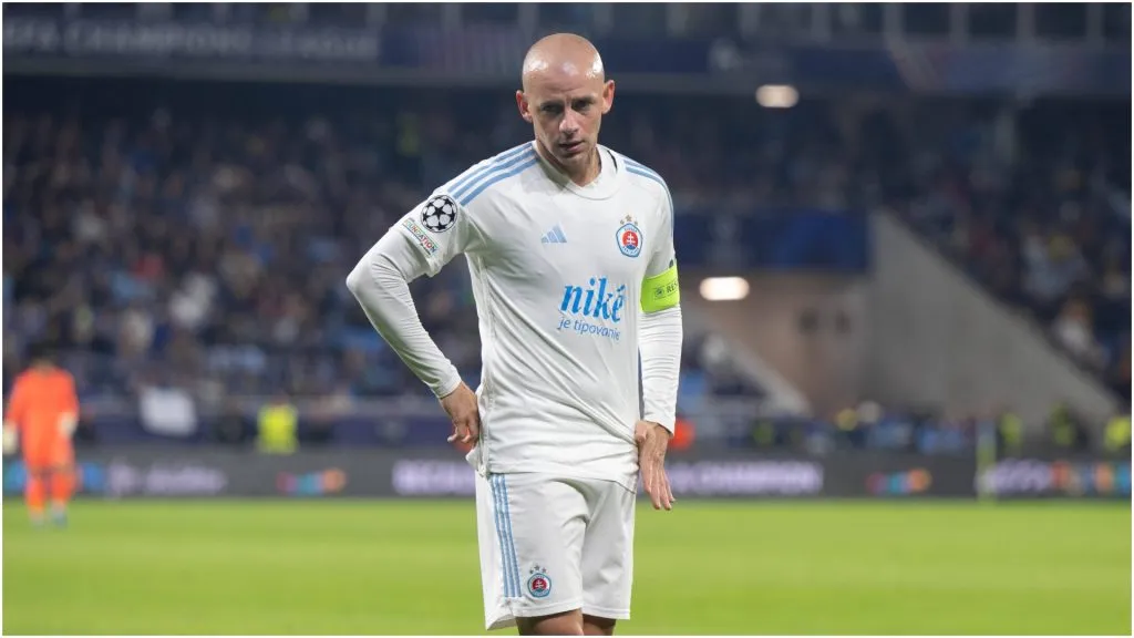 Vladimir Weiss of Slovan Bratislava – IMAGO / Michal Fajt