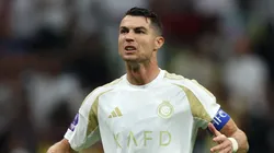 Cristiano Ronaldo of Al Nassr scores