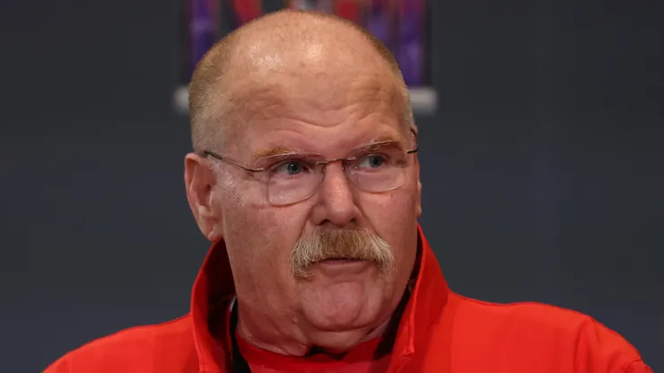 Andy Reid head coach of the Kansas City Chiefs