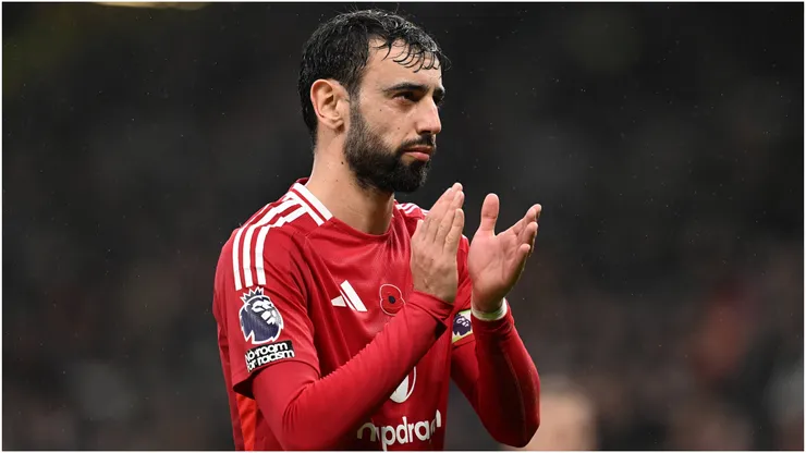 Bruno Fernandes of Manchester United