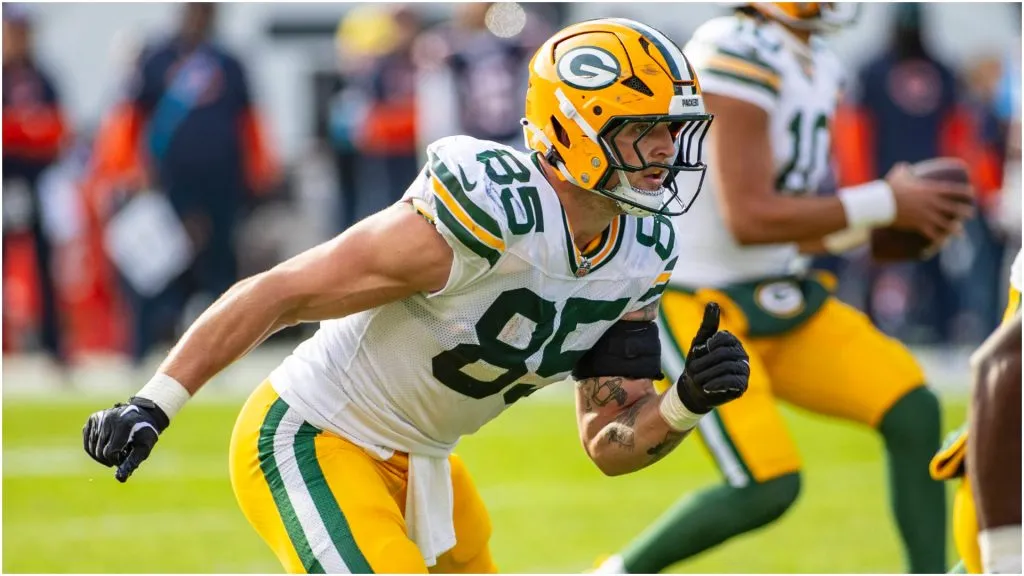 Green Bay Packers 85 Tucker Kraft – IMAGO / Newscom World