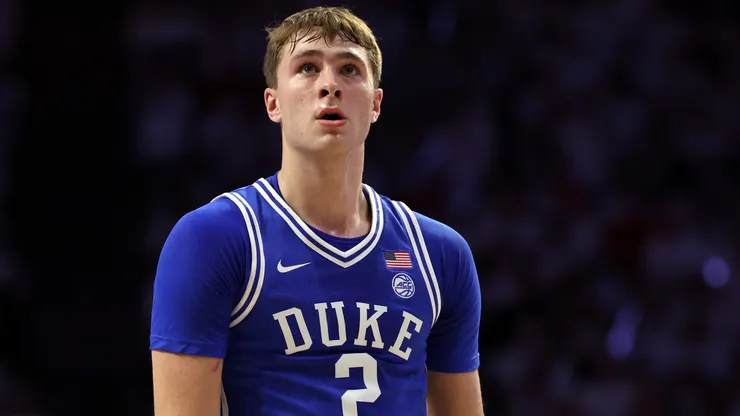 Cooper Flagg #2 of the Duke Blue Devils