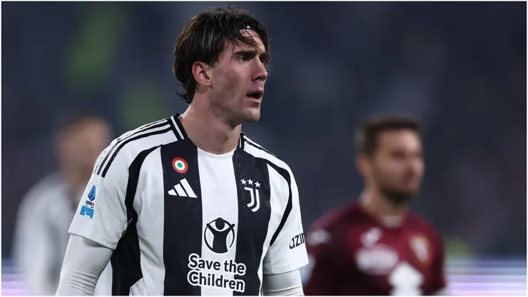 Dusan Vlahovic of Juventus