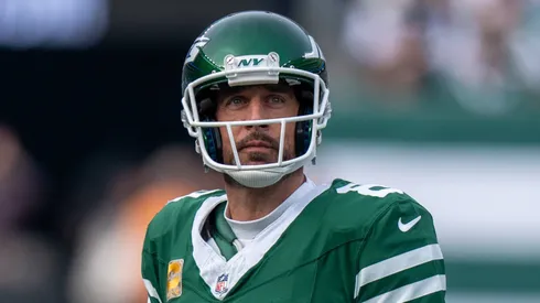 Aaron Rodgers, quarterback of the New York Jets