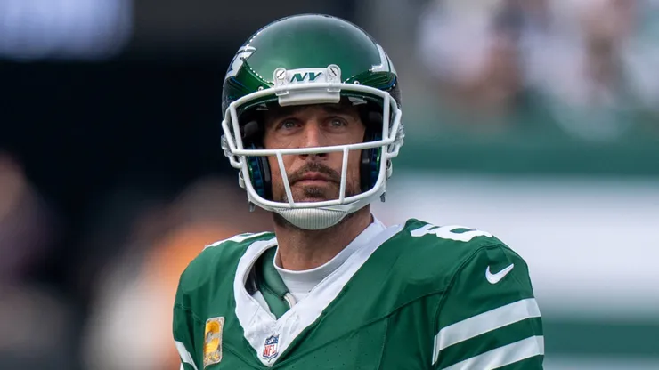 Aaron Rodgers, quarterback of the New York Jets