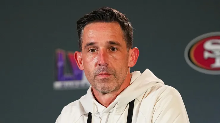 Kyle Shanahan head coach of the San Francisco 49ers