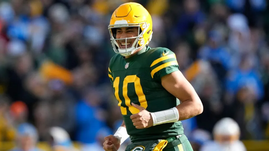 Jordan Love of the Green Bay Packers