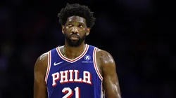 Joel Embiid #21 of the Philadelphia 76ers