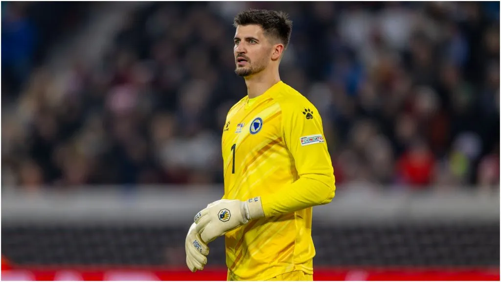 Goalkeeper Nikola Vasilj of Bosnia and Herzegovina – IMAGO / MY