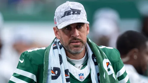 Aaron Rodgers, quarterback of the New York Jets