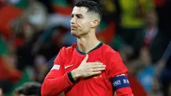 Cristiano Ronaldo seen during UEFA Nations League game between national teams of Portugal and Poland at Estadio do Dragao.