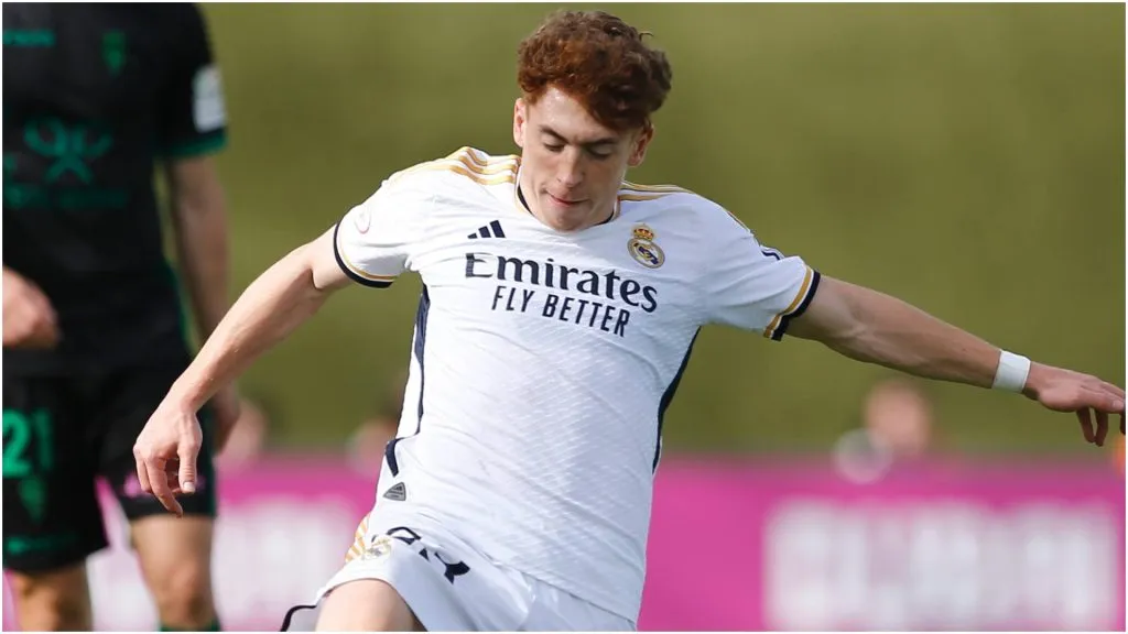 Jeremy de Leon of Puerto Rico in a game with RM Castilla – IMAGO / AFLOSPORT