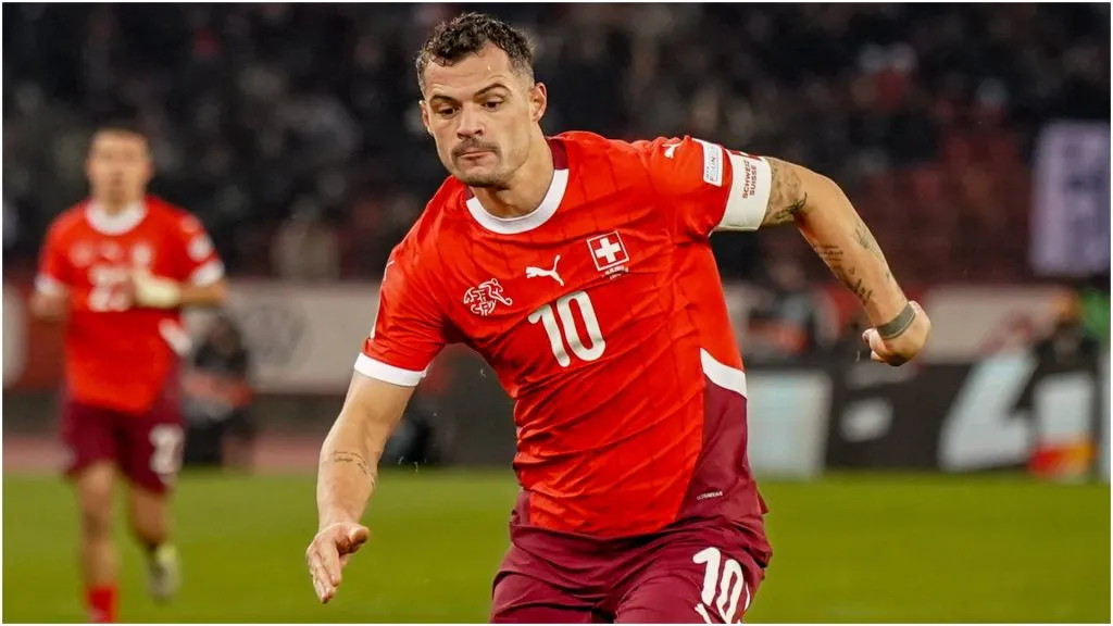 Granit Xhaka of Switzerland – IMAGO / Steinsiek.ch