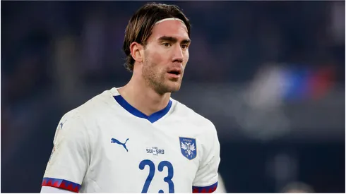 Dusan Vlahovic of Serbia