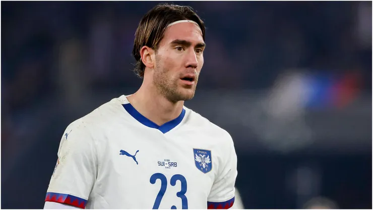 Dusan Vlahovic of Serbia