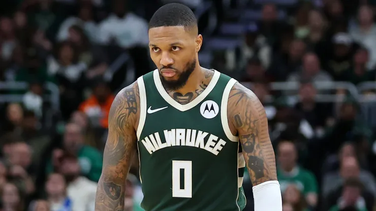 Bucks' Damian Lillard.