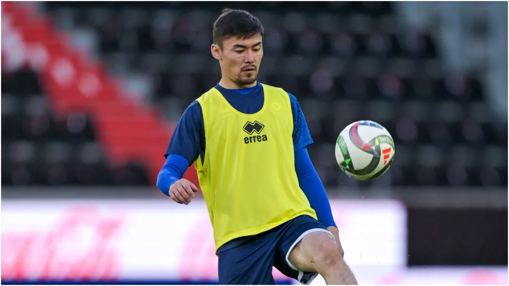 Aslan Darabayev of Kazakhstan – IMAGO / GEPA pictures