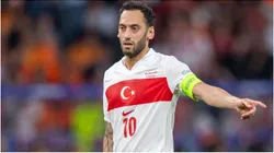 Hakan Calhanoglu of Turkey