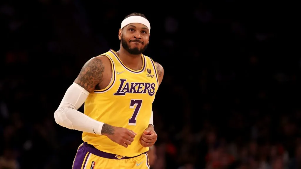 Carmelo Anthony, former player of the Los Angeles Lakers