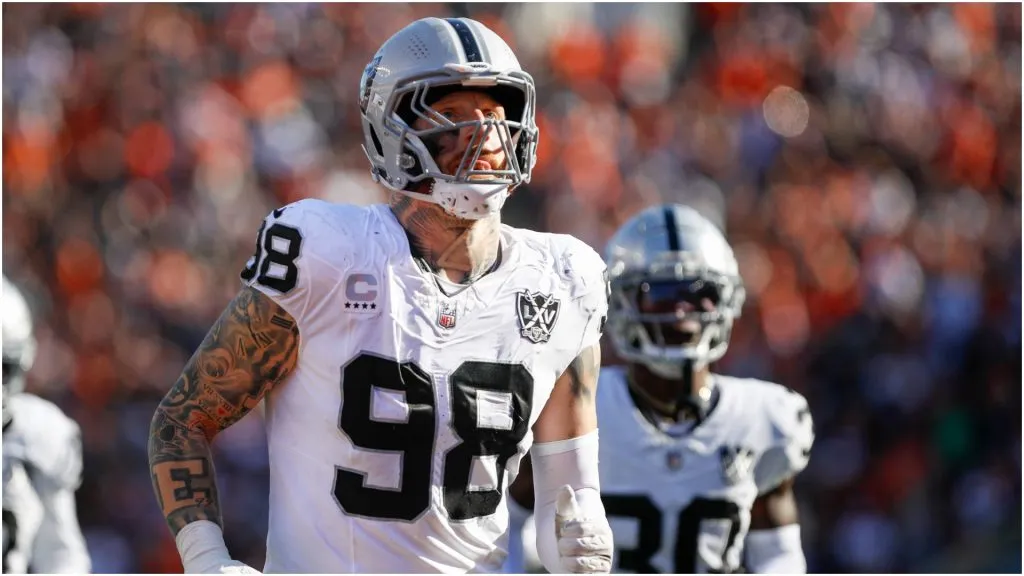Las Vegas Raiders defensive end Maxx Crosby – IMAGO / Icon Sportswire