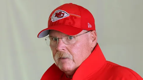 Andy Reid head coach of the Kansas City Chiefs