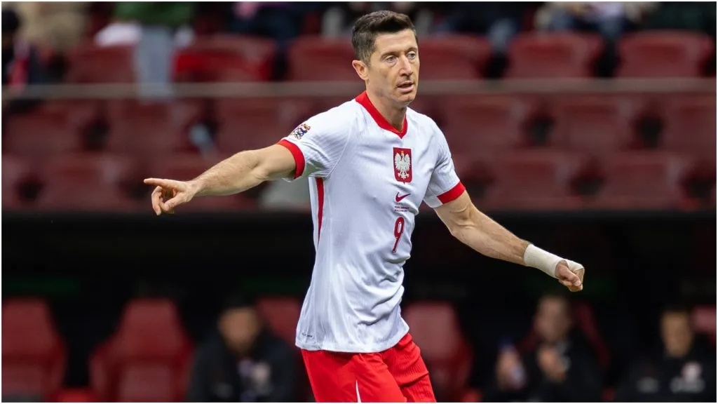 Robert Lewandowski of Poland – IMAGO / Mikolaj Barbanell