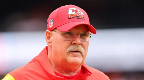 Andy Reid head coach of the Kansas City Chiefs