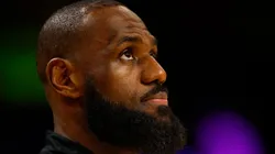 LeBron James #23 of the Los Angeles Lakers at Crypto.com Arena on November 10, 2024 in Los Angeles, California.