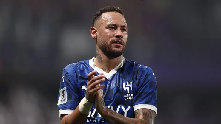 Neymar Junior of Al Hilal looks on after the AFC Champions League Elite match