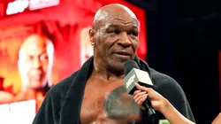 Mike Tyson attends the open workout for LIVE on Netflix: Jake Paul vs. Mike Tyson at the Toyota Music Factory on November 12, 2024 in Dallas, Texas.